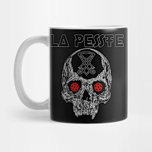 Skull red eyes Mug